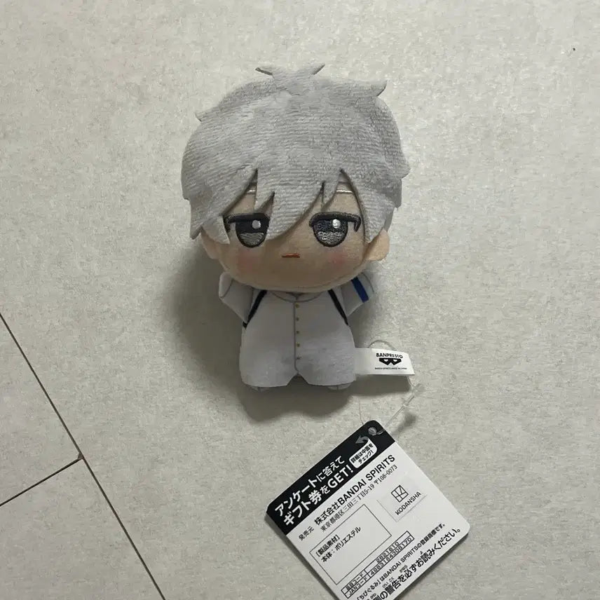 [BUNJANG] Blue Lock Nagi Hiyori Red &amp; White Cheer Squad Plush / 블루록 나기 홍백응원단 누이