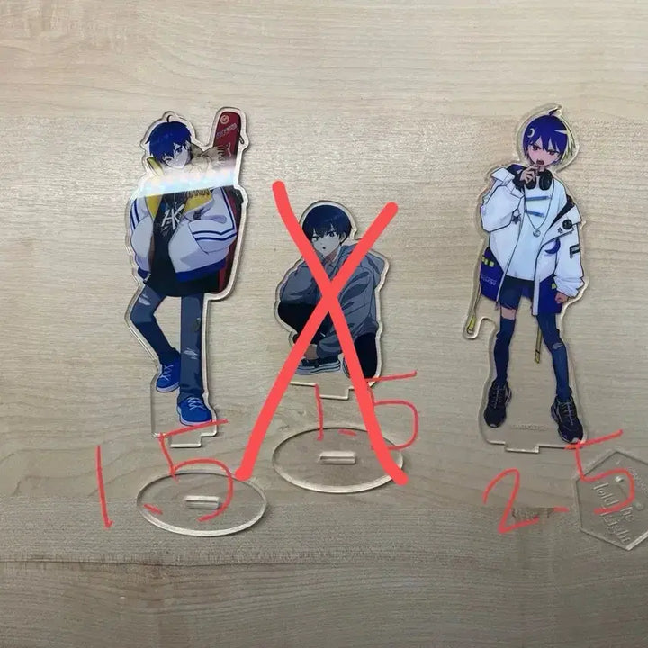 [BUNJANG] Akwiul Akuchawhu Acrylic Stand / 악월 아크릴 스탠드 악천후 2 홀더라 판매합니다