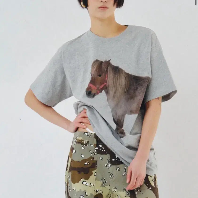 [BUNJANG] Please Project Horse T-Shirt / 플리즈프로젝트 말 티셔츠