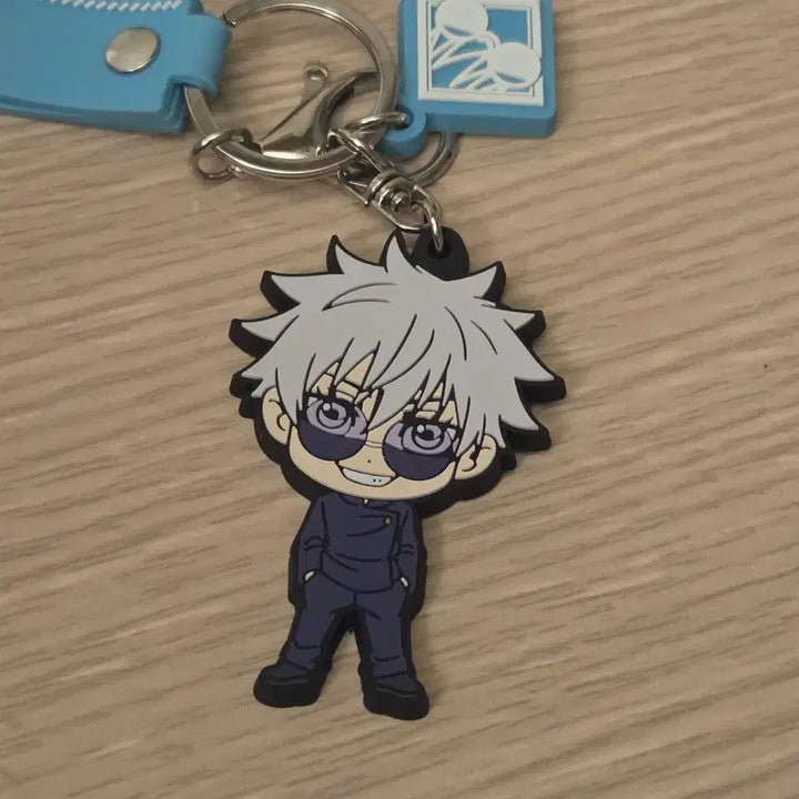[BUNJANG] Jujutsu Kaisen Satoru Gojo Rubber Keychain / 주술회전)고죠 사토루 고무키링