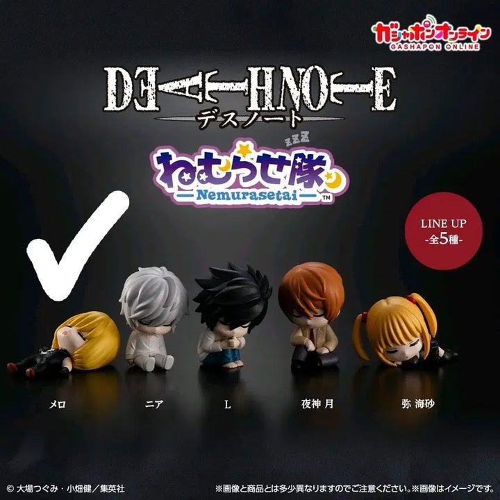 [BUNJANG] Death Note Nemurasetai Melo Figure / 데스노트 가챠 네무라세타이 멜로 메로