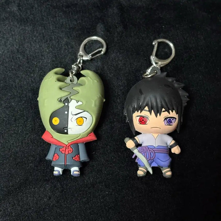 [BUNJANG] Naruto Sasuke Jetz Figure Keychain Set - 3D Backpack Clip Series / 사스케 제츠 피규어 키링 세트 3D 백클립 시리즈 나루토