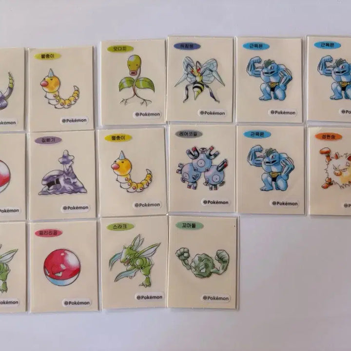 [BUNJANG] Pokemon 30th Anniversary Stickers / 포켓몬 띠부씰 30주년 아트웍띠부씰 판매