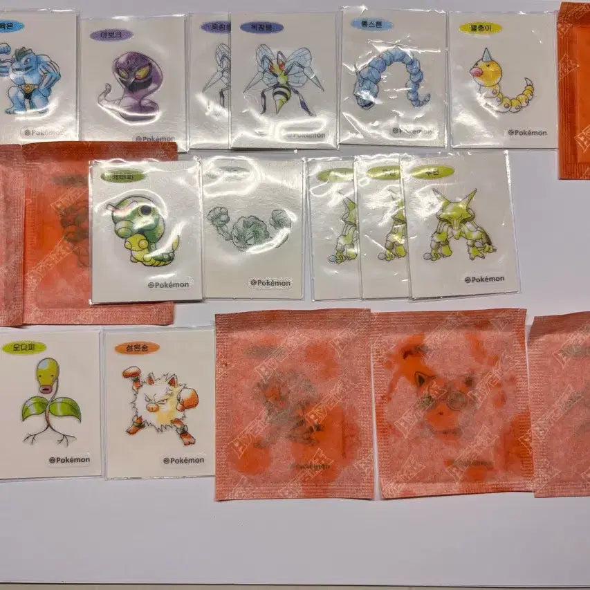 [BUNJANG] Pokemon 30th Anniversary Stickers / 포켓몬 띠부씰 30주년 아트웍띠부씰 판매