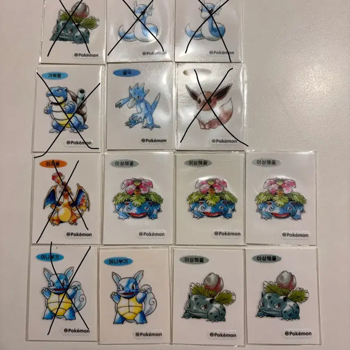[BUNJANG] Pokemon 30th Anniversary Stickers / 포켓몬 띠부씰 30주년 아트웍띠부씰 판매