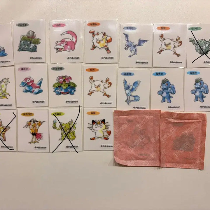 [BUNJANG] Pokemon 30th Anniversary Stickers / 포켓몬 띠부씰 30주년 아트웍띠부씰 판매