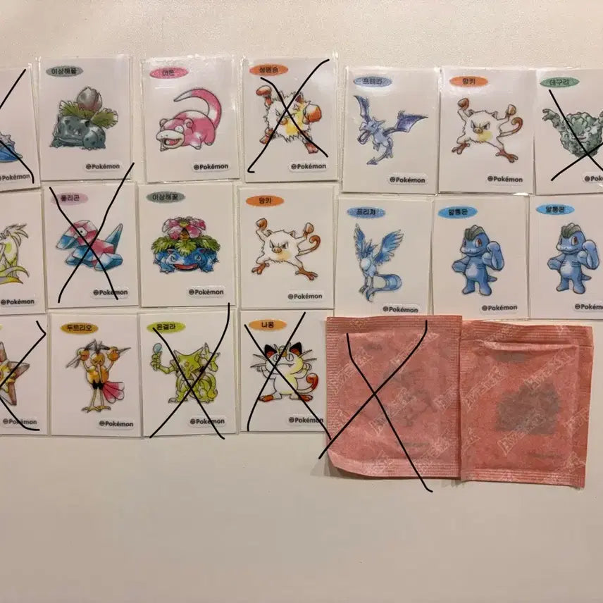 [BUNJANG] Pokemon 30th Anniversary Stickers / 포켓몬 띠부씰 30주년 아트웍띠부씰 판매