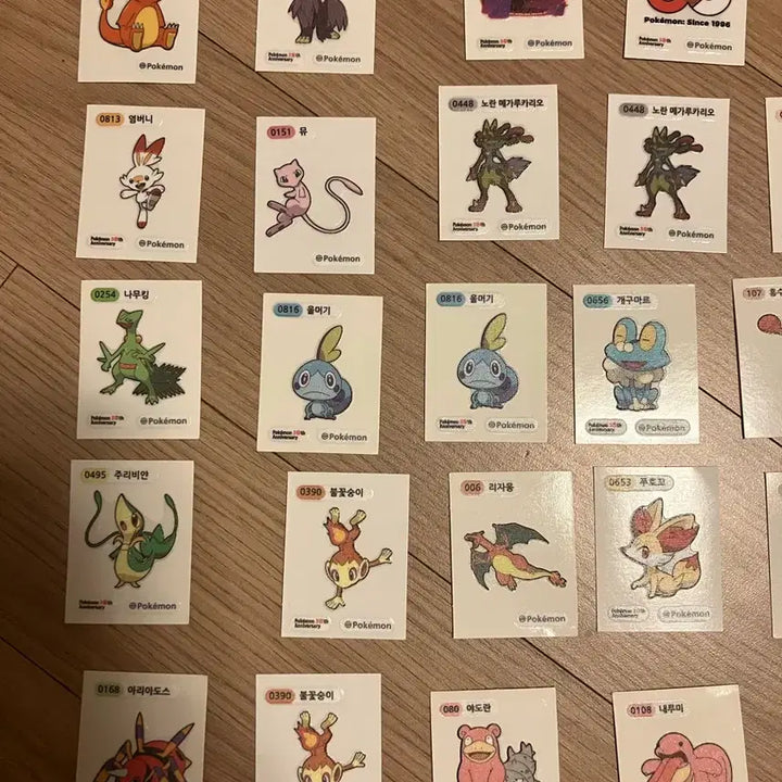 [BUNJANG] Pokemon Sticker Bundle / 포켓몬 띠부씰 일괄판매!