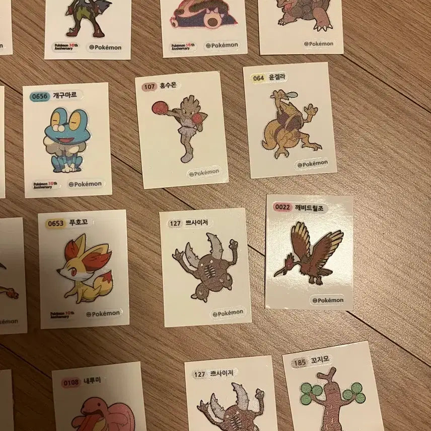 [BUNJANG] Pokemon Sticker Bundle / 포켓몬 띠부씰 일괄판매!