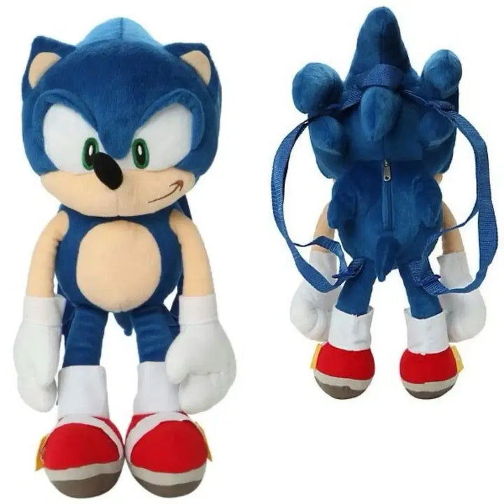 [BUNJANG] SEGA Sonic the Hedgehog Authentic Plush Backpack / 소닉 더헤지혹 정품 봉제 인형 가방 세가 수퍼소닉 아노깔 서브컬쳐