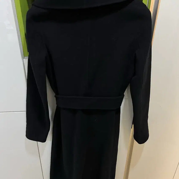[BUNJANG] Theory Cashmere Belted Coat Black Size 2 / 띠어리 캐시미어 벨트코트 블랙 2사이즈 (새상품급)