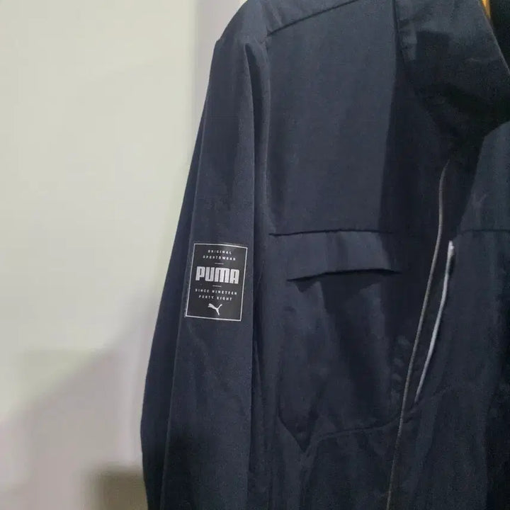 [BUNJANG] Puma Navy Windbreaker Jacket / 푸마 네이비 바람막이 자켓