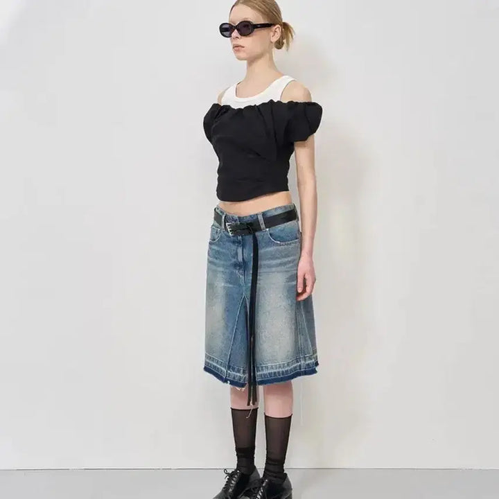 [BUNJANG] LCDC Denim Skirt MM / lcdc 데님 스커트 mm