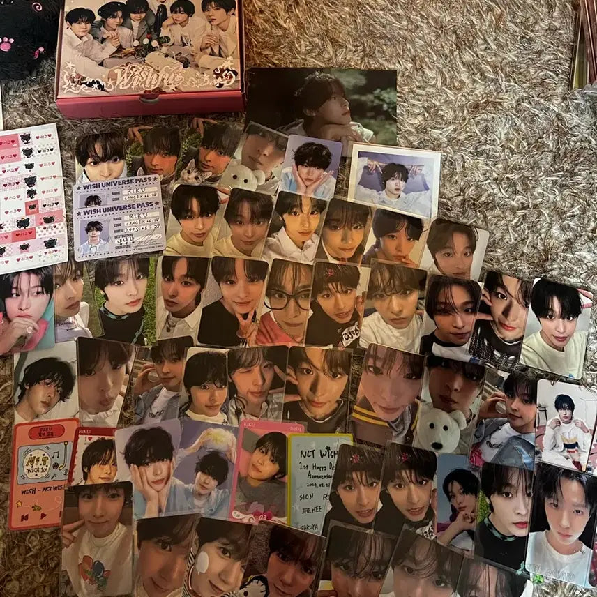 [BUNJANG] NCT WISH Riku Bundle Set Photocard / 엔시티위시 리쿠 일괄 양도 (탈덕 처분 급처) 사진 눌러서 봐주세요!