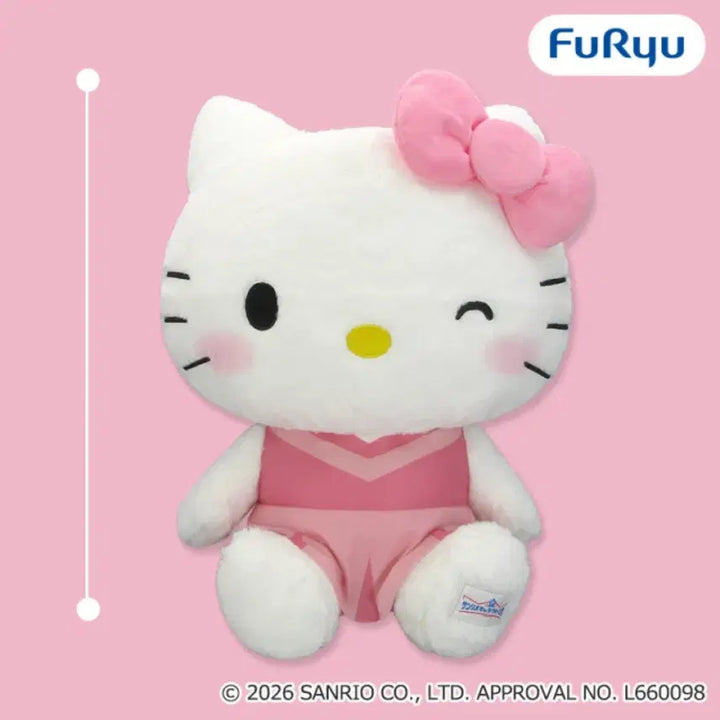 [BUNJANG] Hello Kitty 2026 Large Plush Doll - Japanese Authentic / [초특가] 헬로키티 캐릭터 대상 2026 대형 봉제 인형 일본정품 판매