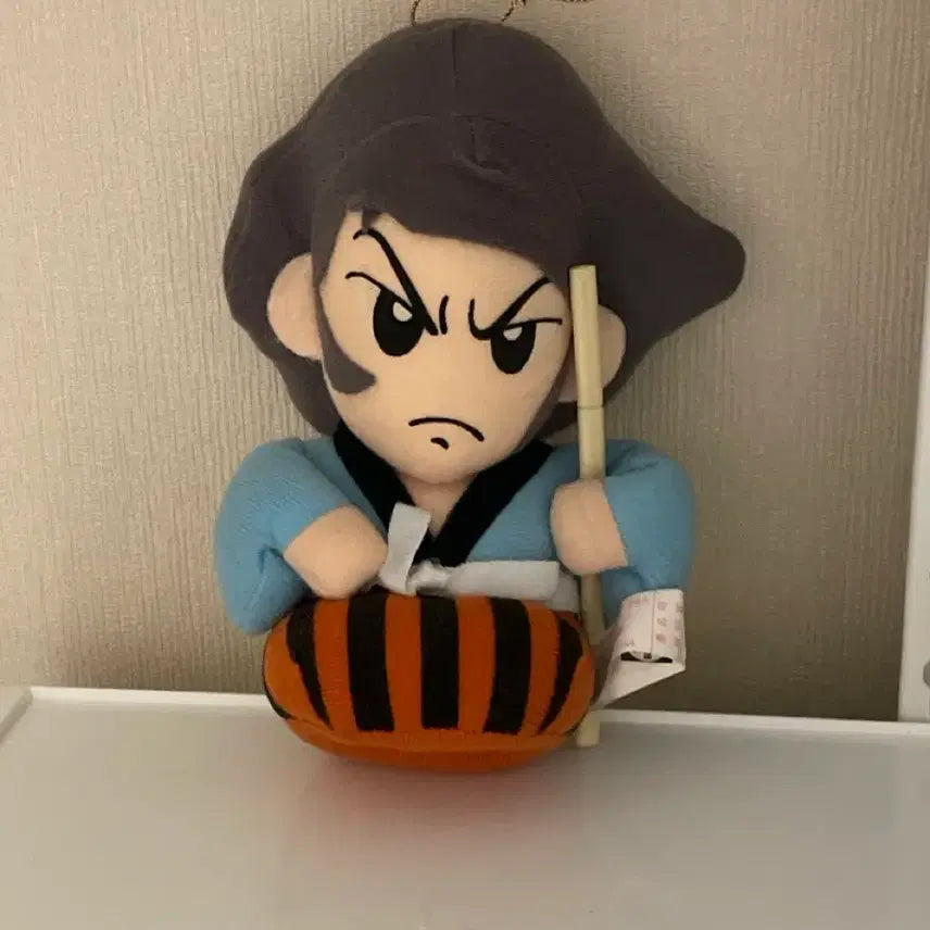 [BUNJANG] Lupin the 3rd Ishikawa Goemon Plush Doll / 루팡 3세 이시카와 누이 인형 고에몽