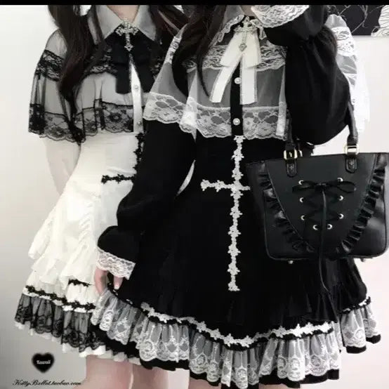 [BUNJANG] Jirai Kei Blouse / 지뢰계 블라우스 교환합니다