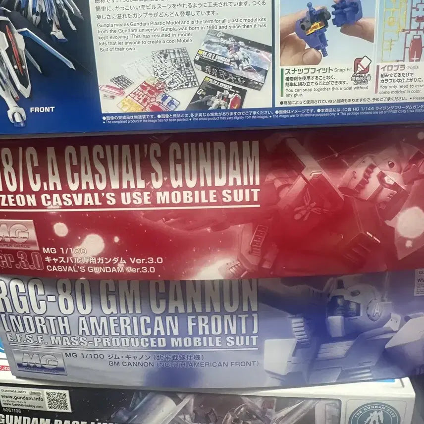 [BUNJANG] Master Grade (MG) RX-78-2 Gundam Ver. 3.0 (Casval&
