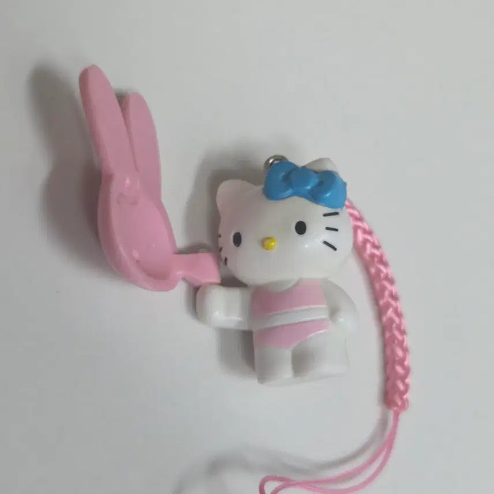 [BUNJANG] Classic Bunny Mask Kitty Keychain Strap / 고전 바니 토끼 가면 키티 키링 스트랩