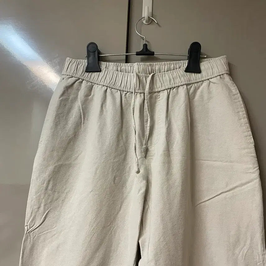 [BUNJANG] NAMJA CLOSET Linen Pants Beige L / NAMJA CLOSET 남성 9부/10부 린넨 바지 L