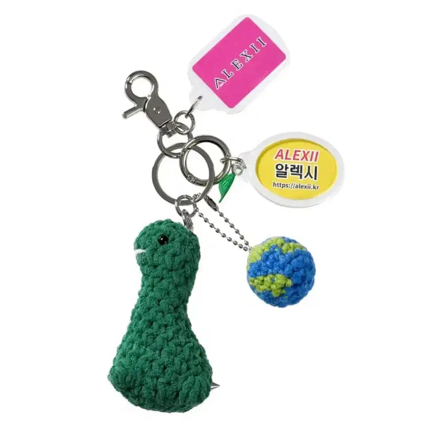 [BUNJANG] Alexy Dino Keychain / 알렉시 디노 키링