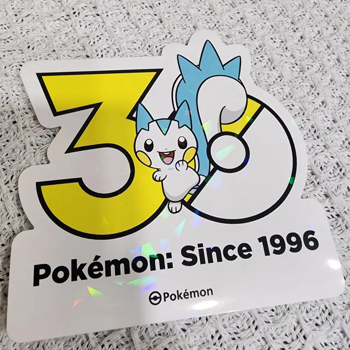 [BUNJANG] Pokemon 30th Anniversary Sticker Pachirisu / 포켓몬 30주년 스티커 파치리스 팝니다 :)