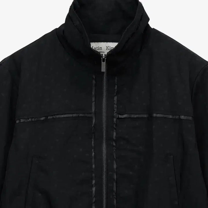 [BUNJANG] Matinkim Two-Way Polka Dot Windbreaker Jacket Black / 마뗑킴 투웨이 땡땡이 바람막이 블랙
