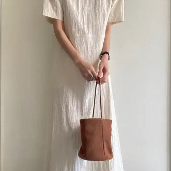 [BUNJANG] Cool Midi Dress Beige / 쿨원피스 베이지