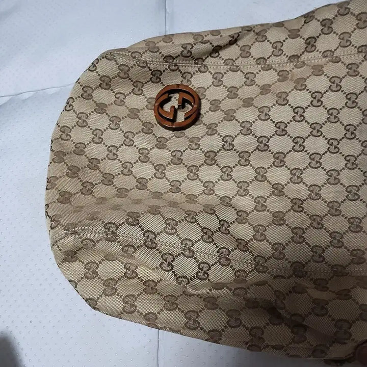 [BUNJANG] Gucci GG Jacquard Shoulder Bag / 구찌 GG 자가드 숄더백