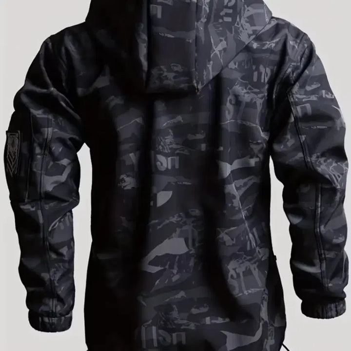 [BUNJANG] Black Camo Military Top &amp; Bottom Set / 블랙 카모 밀리터리 110 상/하 셋트