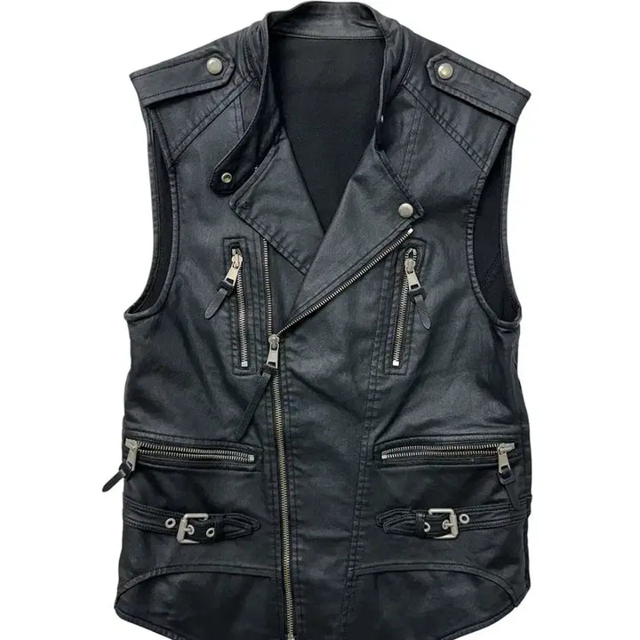 [BUNJANG] SYSTEM Coated Vest / 시스템 코팅 베스트