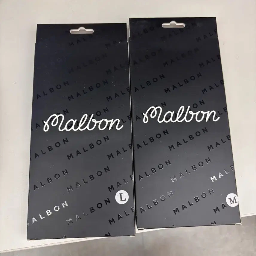 [BUNJANG] Malbon Golf Arm Sleeves L Size Set / 말본 골프 팔토시 L사이즈 두박스
