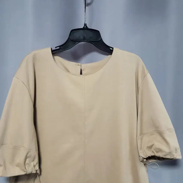 [BUNJANG] String Sleeve Cotton T-Shirt / 스트링 소매 면티