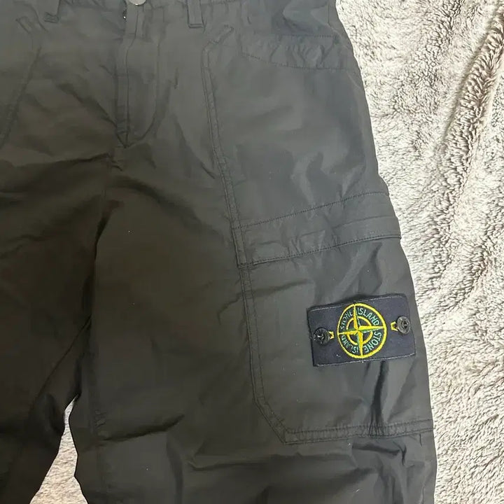 [BUNJANG] Stone Island Black Cargo Pants / 스톤아일랜드 블랙 카고 바지
