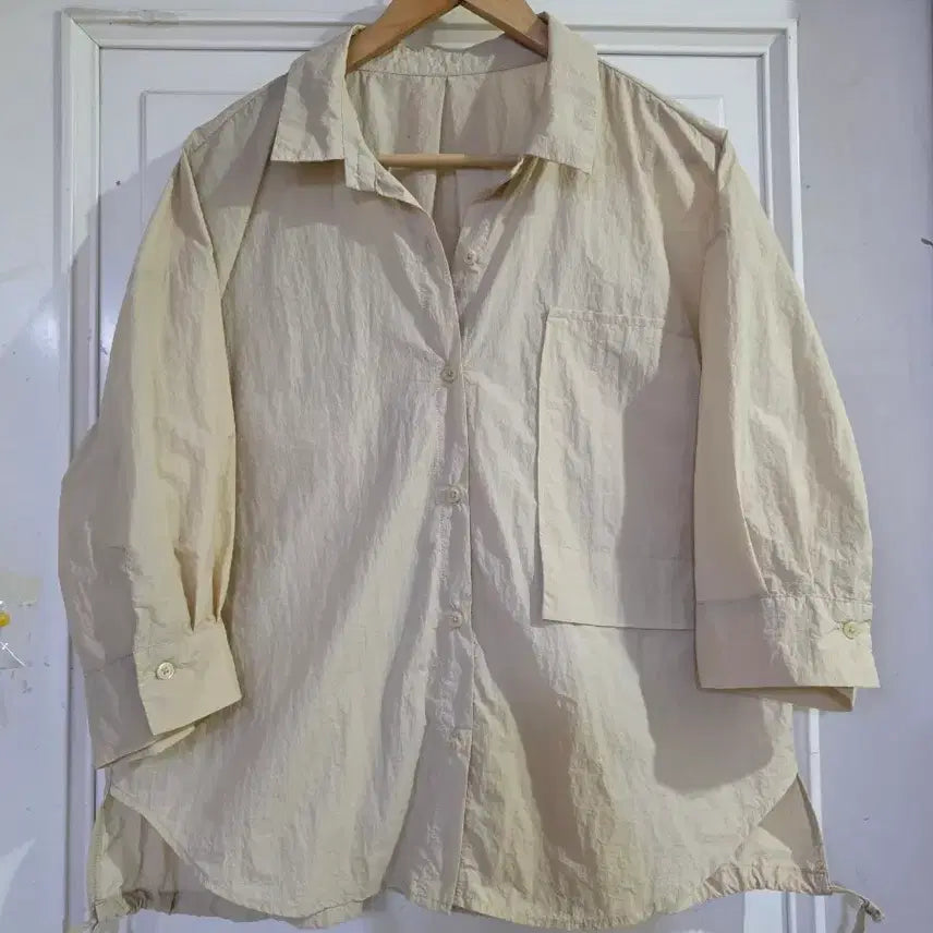 [BUNJANG] Lightweight Button-Up Jacket - Spring/Summer / 봄 여름 디자인이쁜 바스락 블라우스 겸자켓  깨끗해요