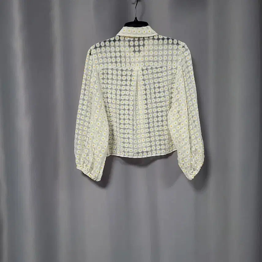 [BUNJANG] Zara Daisy See-through Blouse / 자라 데이지 시스루 블라우스