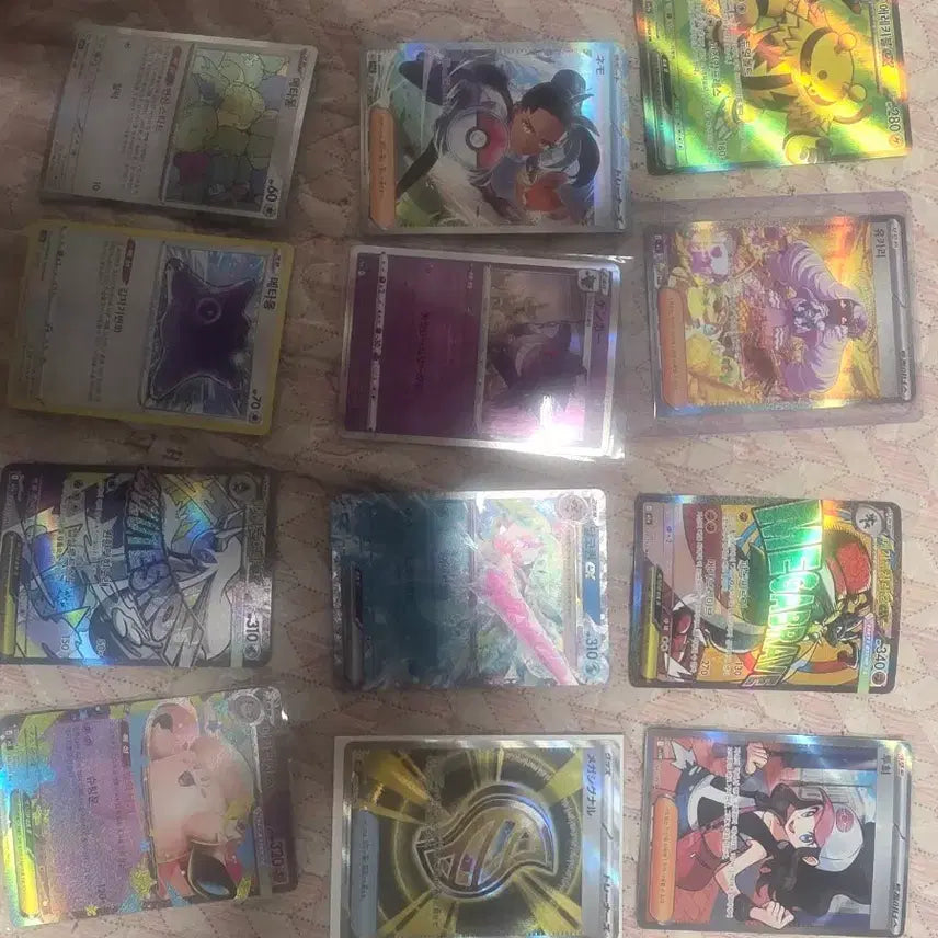 [BUNJANG] Pokemon Cards 12 Card Set / 포켓몬 카드 12장 세트