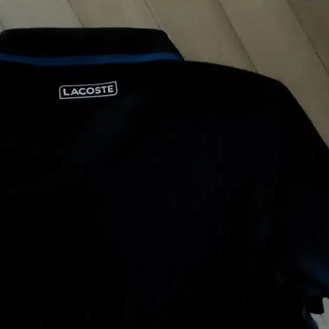 [BUNJANG] Lacoste Black Short Sleeve Polo Shirt / 라코스테 블랙 반팔 카라티