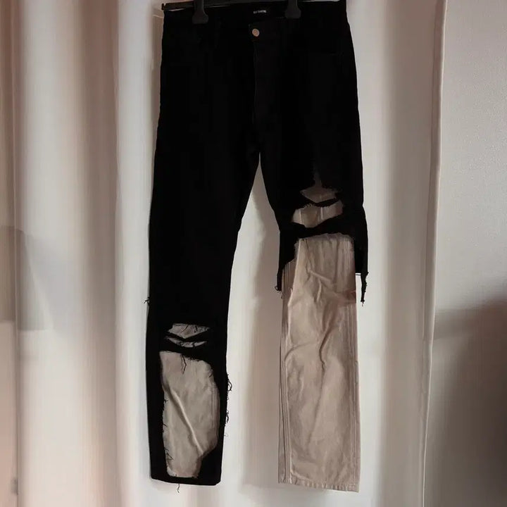 [BUNJANG] Raf Simons 20ss Layered Distressed Denim 32 / 라프시몬스 20ss 레이어드 디스트로이드 데님 32사이즈