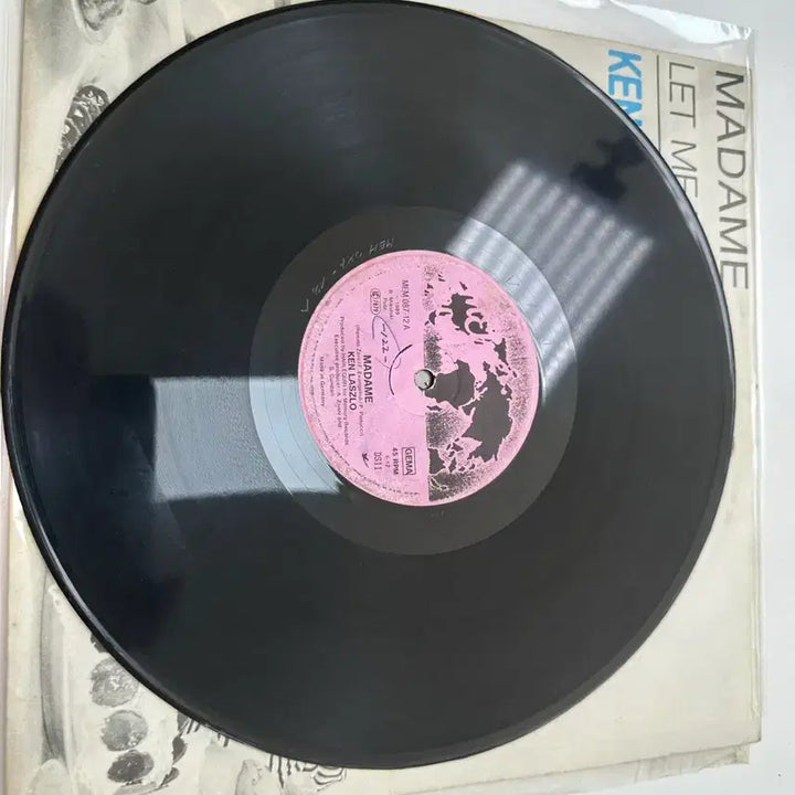 [BUNJANG] Ken Laszlo Madame / Let Me Try 12" Maxi-Single German Import LP / 이탈로 디스코의 거장 Ken Laszlo 독일 수입 희귀 LP 팝니다