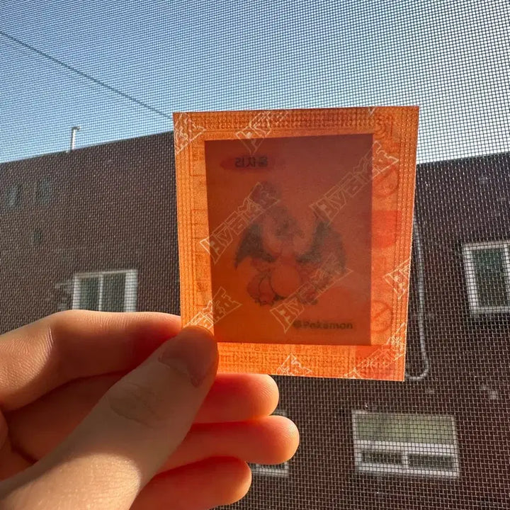 [BUNJANG] Pokemon 30th Anniversary Charizard Sticker / 포켓몬30주년 리자몽 띠부실