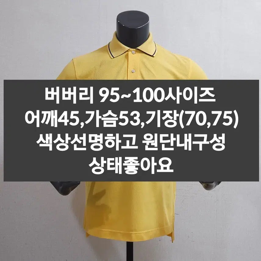 [BUNJANG] Burberry Short Sleeve T-Shirt / 버버리 반팔티셔츠 100