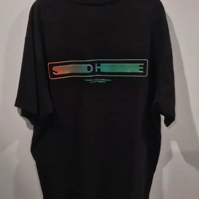 [BUNJANG] Solid Homme Back Logo Short Sleeve T-Shirt / 솔리드옴므 백로고 반팔