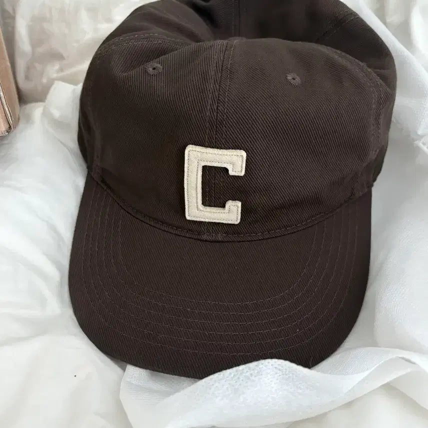 [BUNJANG] TEFSTORES Brown Hat L / 테프스토어즈 모자 브라운 L (1번 1시간 착용) 박스 그대로 있음