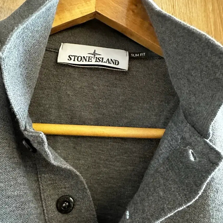 [BUNJANG] Stone Island Grey Polo Shirt / 스톤아일랜드 PK 카라티-2SC17 V0M67