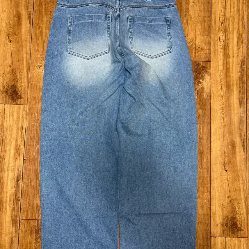 [BUNJANG] Known Wide Denim Pants Blue Size 2 / 노운 와이드 데님 팬츠 블루 2사이즈 판매합니다.