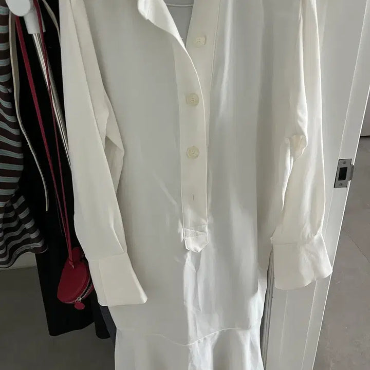 [BUNJANG] Eunoia Floral Shirt Dress / 유노이아 플로럴 셔츠  원피스