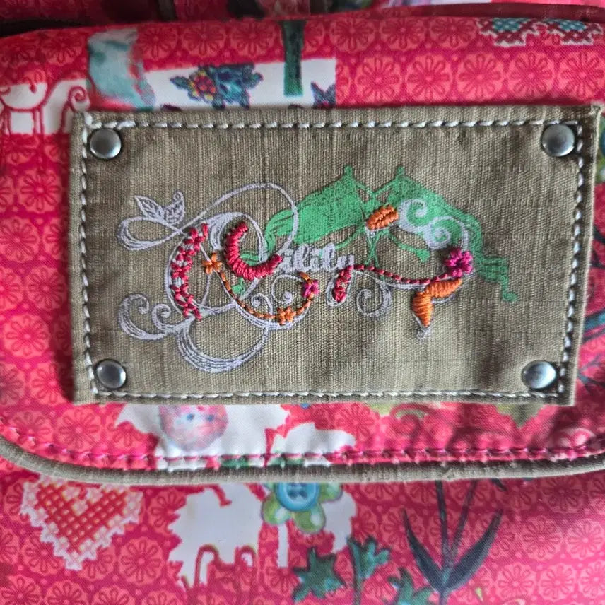 [BUNJANG] Oilily Patterned Bag / 오일릴리 가방