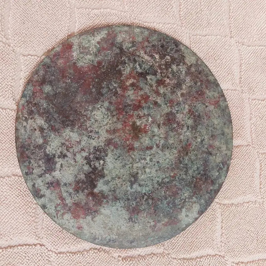 [BUNJANG] Antique Bronze Mirror / 빈티지 동경 앤틱 거울(골동품)청동