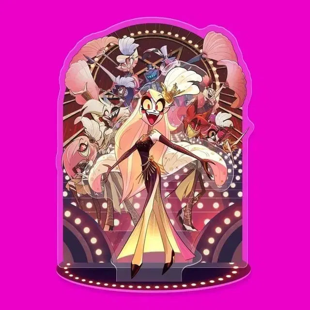 [BUNJANG] HAZBIN HOTEL LVL UP Event Acrylic Standee Official Goods / (현물) 해즈빈 호텔 LVL UP 행사 아크릴 스탠드 공식 굿즈